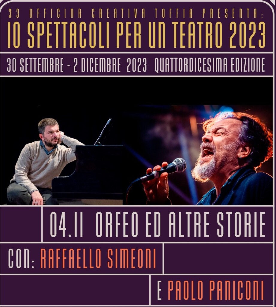 Teatro - Orfeo e altre storie